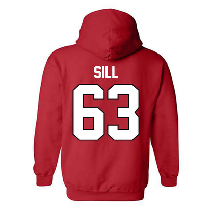 Texas Tech - NCAA Football : Daniel Sill - Classic Shersey Hooded Sweatshirt-1