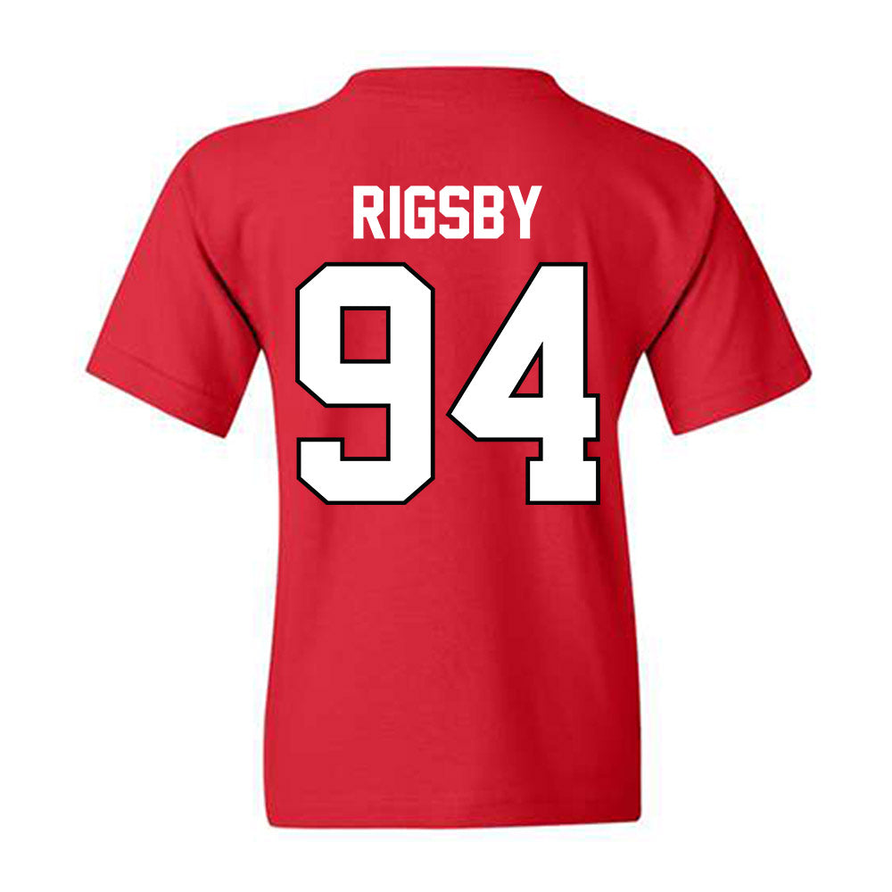 Texas Tech - NCAA Football : Braylon Rigsby - Classic Shersey Youth T-Shirt-1