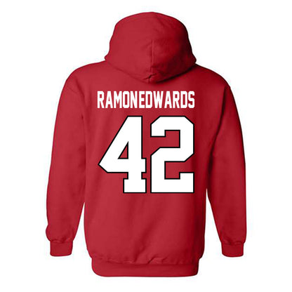 Texas Tech - NCAA Football : Marcus Ramon-Edwards - Classic Shersey Hooded Sweatshirt-1