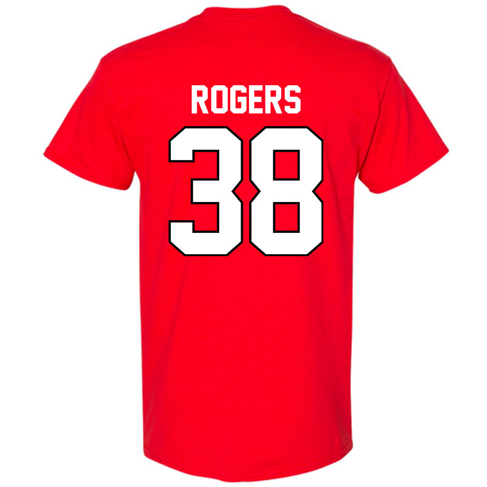 Texas Tech - NCAA Baseball : Jacob Rogers - Classic Shersey T-Shirt-1