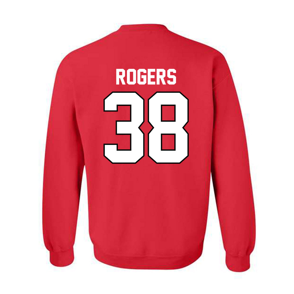 Texas Tech - NCAA Baseball : Jacob Rogers - Classic Shersey Crewneck Sweatshirt-1