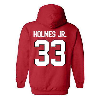 Texas Tech - NCAA Football : A.J. Holmes Jr. - Classic Shersey Hooded Sweatshirt-1