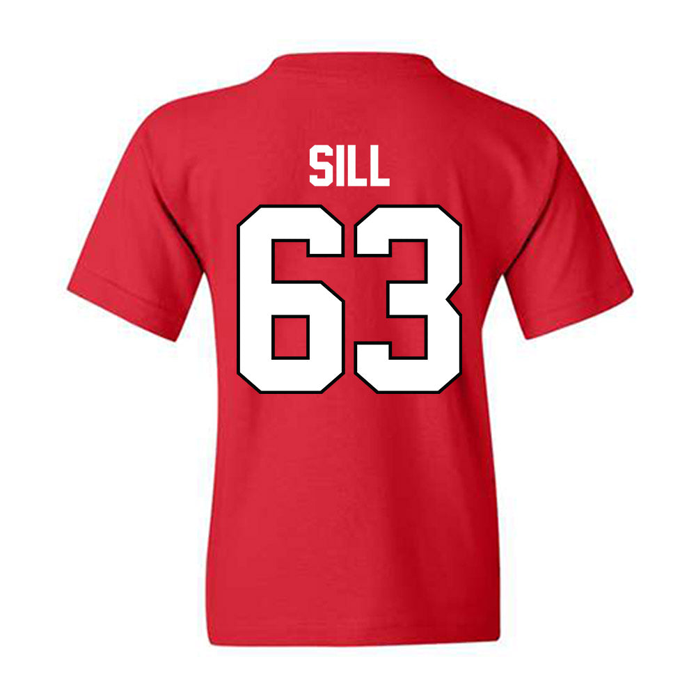 Texas Tech - NCAA Football : Daniel Sill - Classic Shersey Youth T-Shirt-1