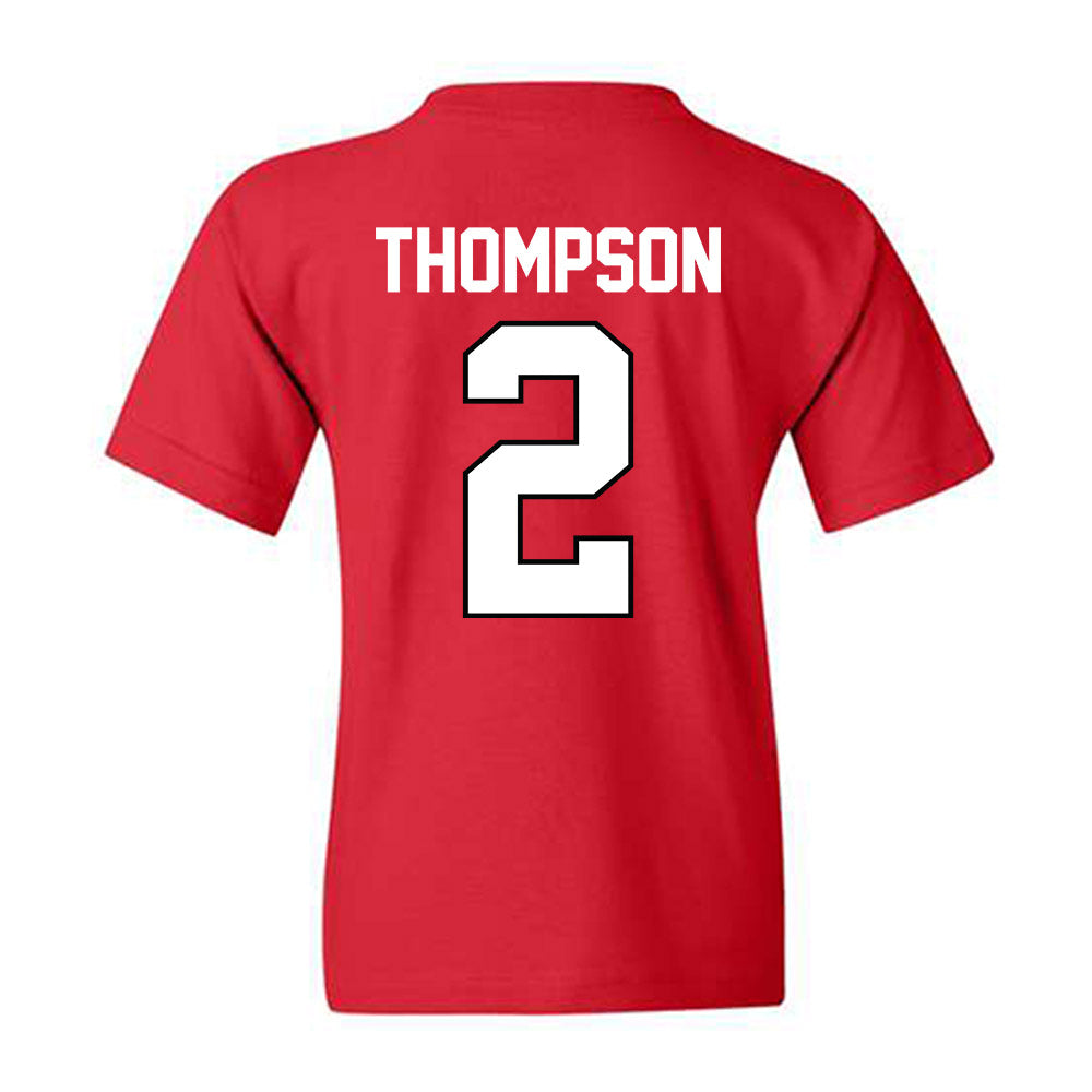 Texas Tech - NCAA Baseball : Kyeler Thompson - Classic Shersey Youth T-Shirt-1