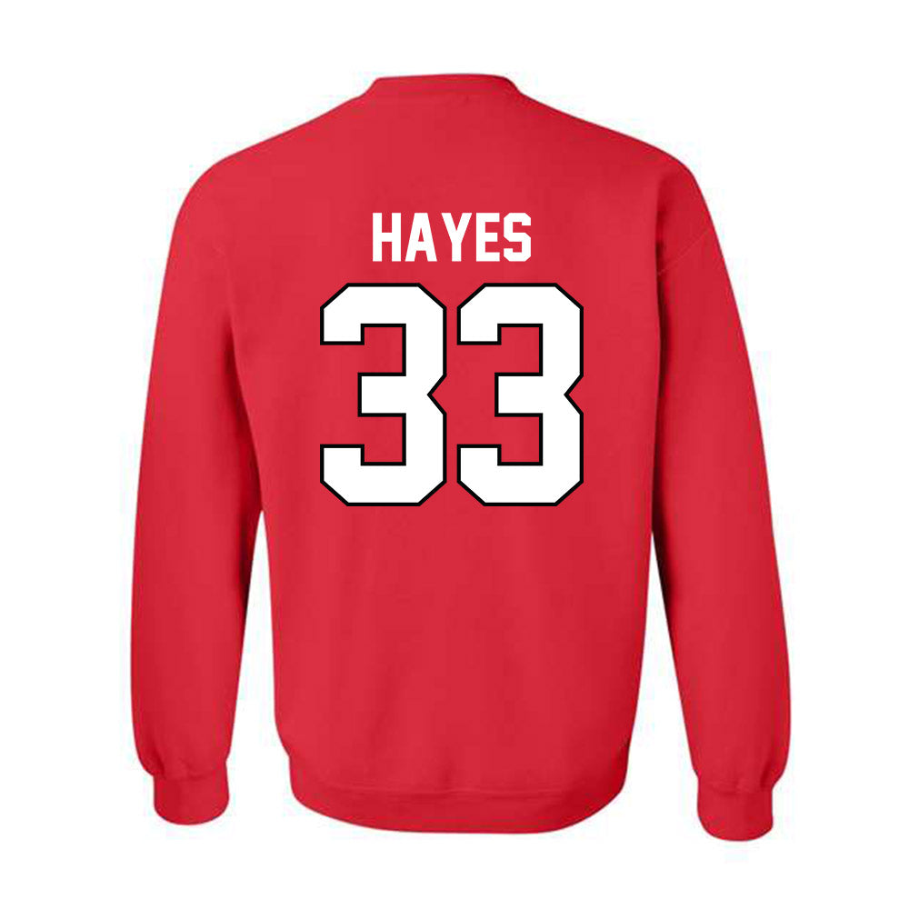 Texas Tech - NCAA Baseball : Adam Hayes - Classic Shersey Crewneck Sweatshirt-1