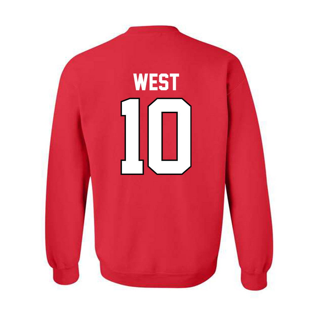Texas Tech - NCAA Softball : Mallie West - Classic Shersey Crewneck Sweatshirt-1