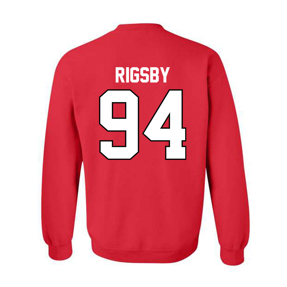 Texas Tech - NCAA Football : Braylon Rigsby - Classic Shersey Crewneck Sweatshirt-1