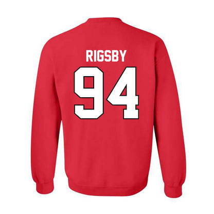 Texas Tech - NCAA Football : Braylon Rigsby - Classic Shersey Crewneck Sweatshirt-1