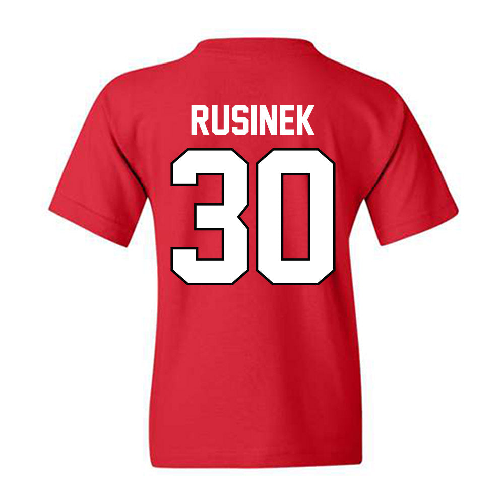 Texas Tech - NCAA Baseball : Jesse Rusinek - Classic Shersey Youth T-Shirt-1