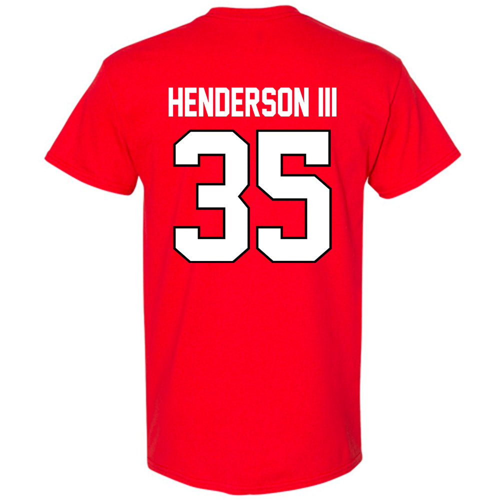 Texas Tech - NCAA Football : Michael Henderson III - Classic Shersey T-Shirt-1
