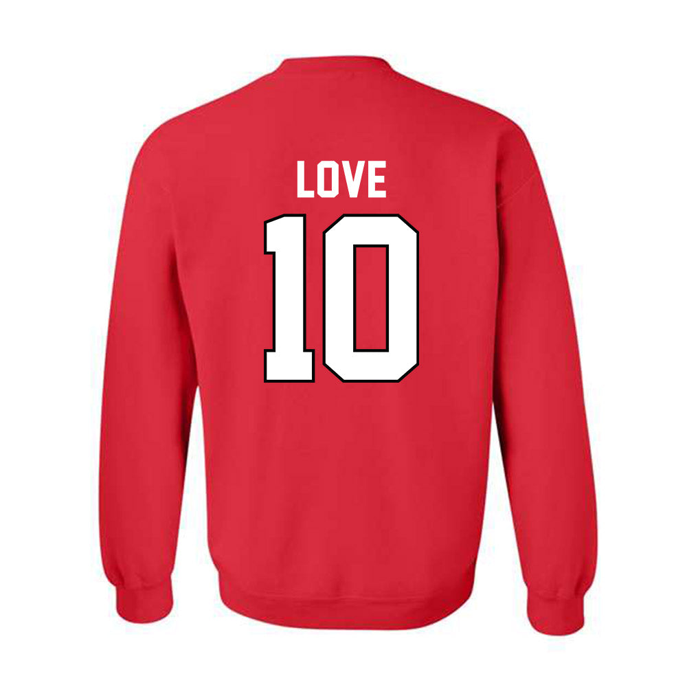 Texas Tech - NCAA Women's Basketball : Sidney Love - Classic Shersey Crewneck Sweatshirt-1