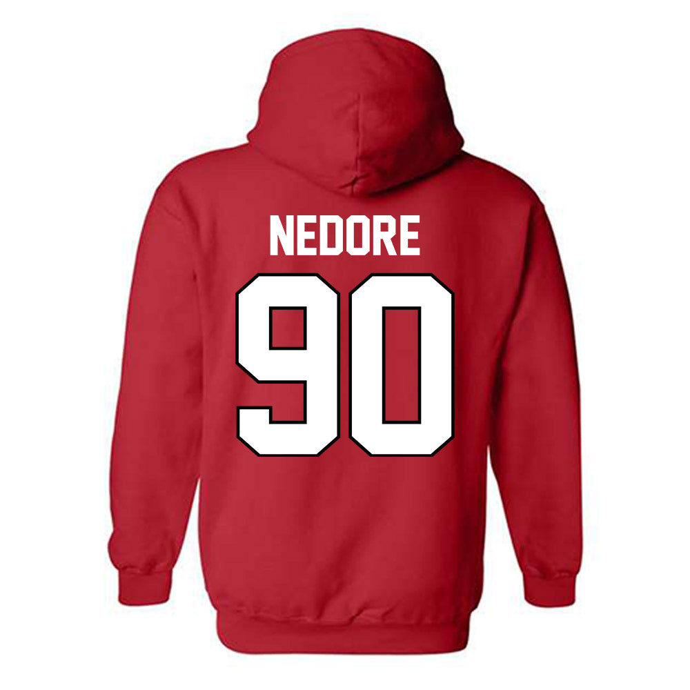 Texas Tech - NCAA Football : Ansel Nedore - Classic Shersey Hooded Sweatshirt-1