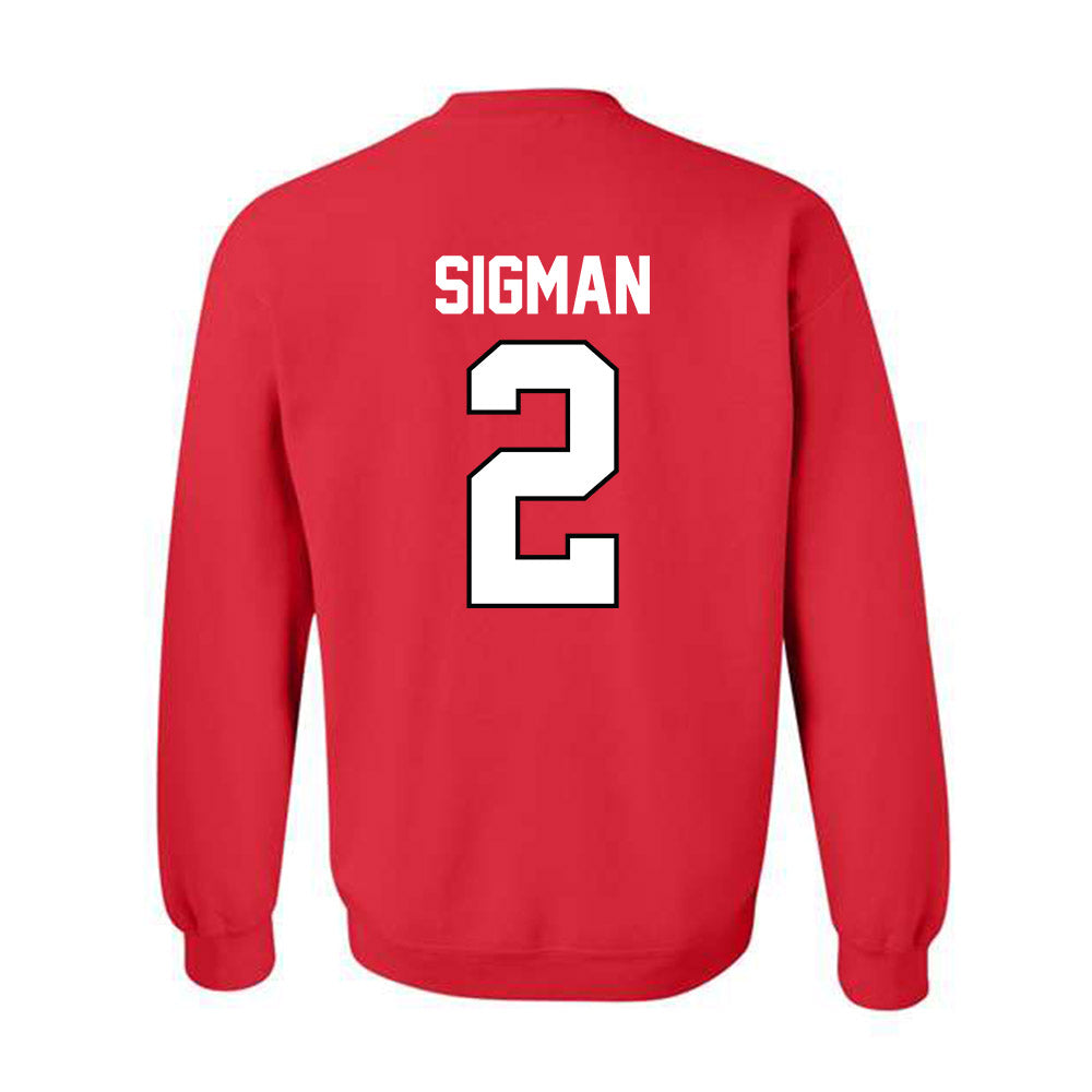 Texas Tech - NCAA Women's Volleyball : Gretchen Sigman - Classic Shersey Crewneck Sweatshirt-1