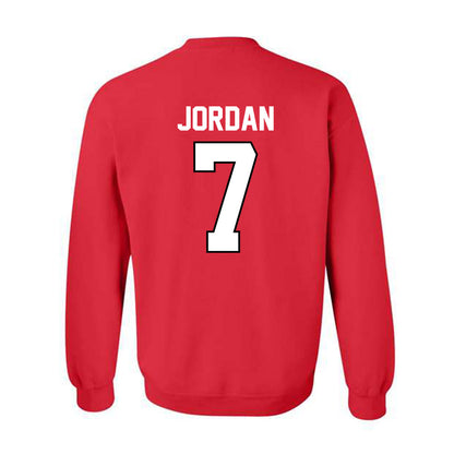 Texas Tech - NCAA Football : Brenden Jordan - Classic Shersey Crewneck Sweatshirt