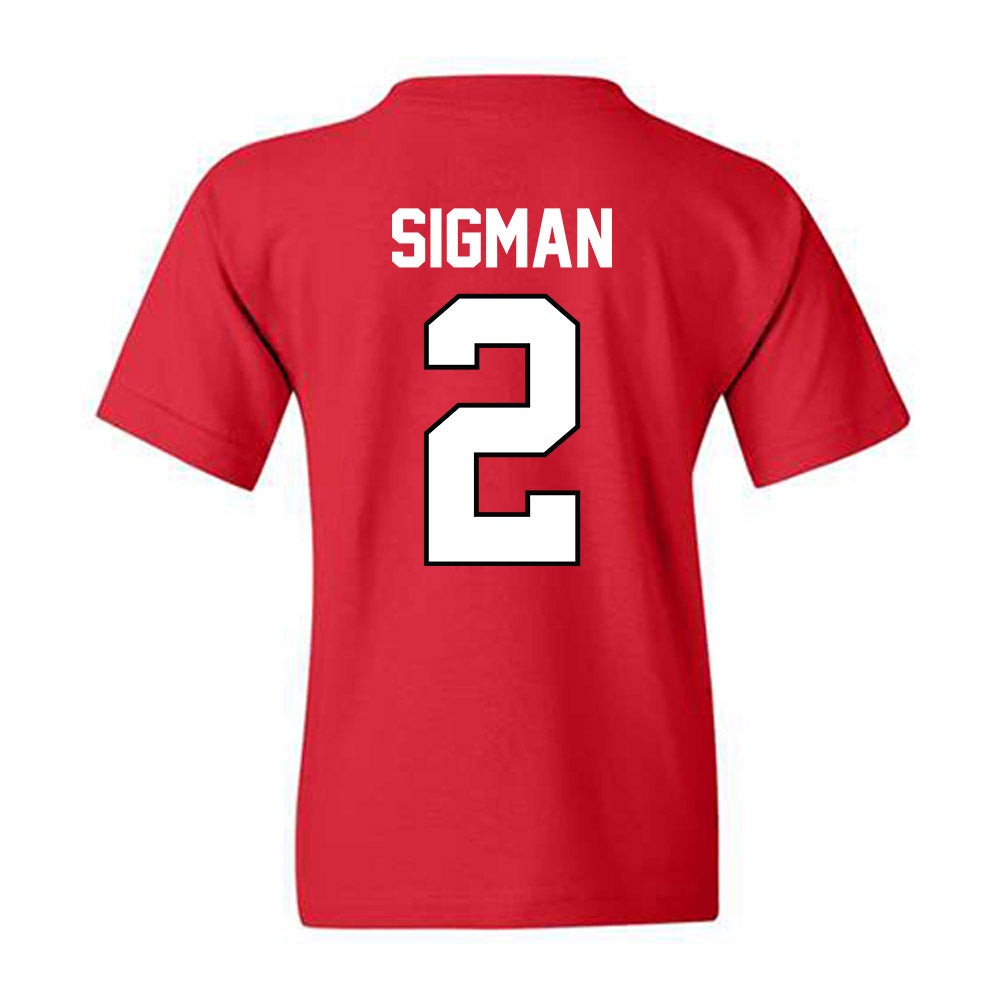Texas Tech - NCAA Women's Volleyball : Gretchen Sigman - Classic Shersey Youth T-Shirt-1