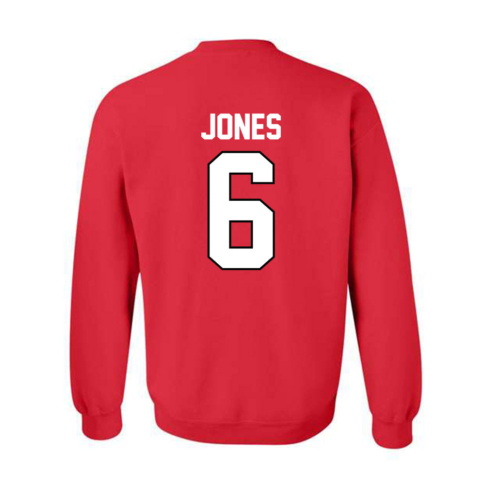 Texas Tech - NCAA Football : Jalen Jones - Classic Shersey Crewneck Sweatshirt-1