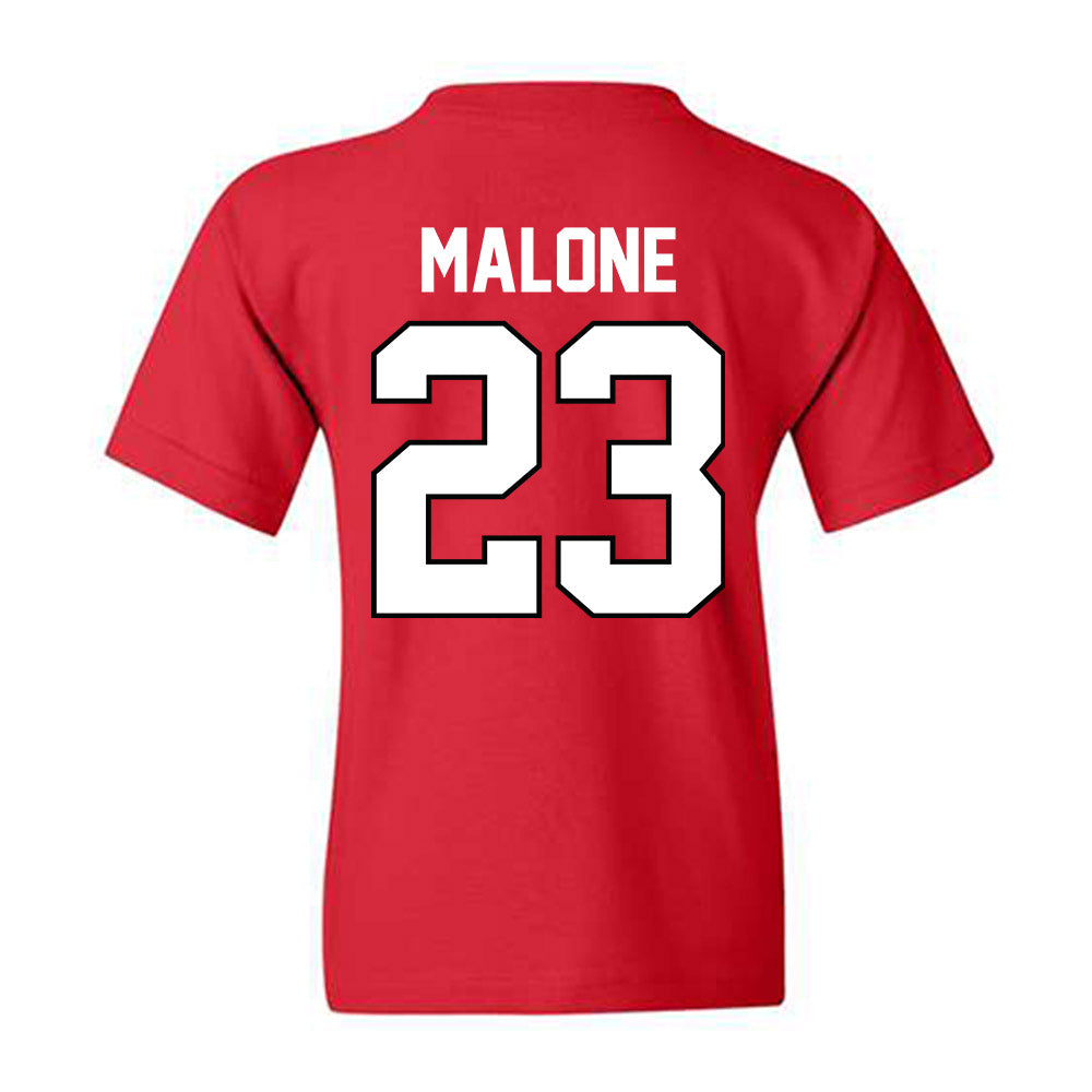 Texas Tech - NCAA Women's Basketball : Jada Malone - Classic Shersey Youth T-Shirt-1
