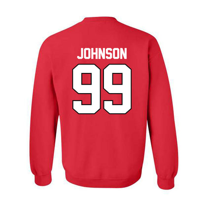 Texas Tech - NCAA Football : Jojo Johnson - Classic Shersey Crewneck Sweatshirt-1