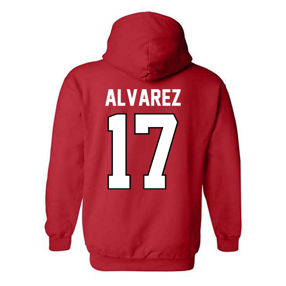 Texas Tech - NCAA Women's Soccer : Lauren Alvarez - Classic Shersey Hooded Sweatshirt-1