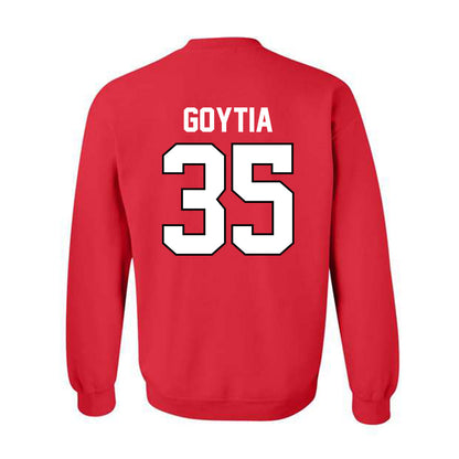 Texas Tech - NCAA Baseball : A.J. Goytia - Classic Shersey Crewneck Sweatshirt-1