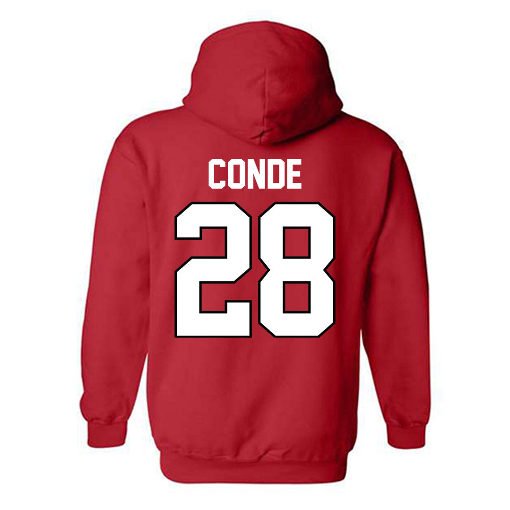 Texas Tech - NCAA Softball : Angelyna Conde - Classic Shersey Hooded Sweatshirt-1