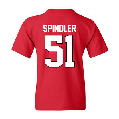 Texas Tech - NCAA Baseball : Jake Spindler - Classic Shersey Youth T-Shirt-1