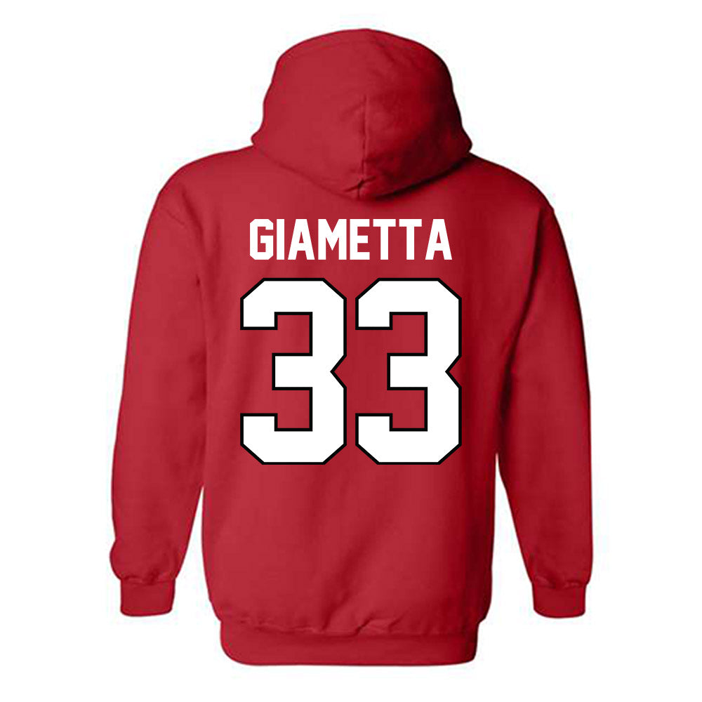Texas Tech - NCAA Women's Soccer : Kaitlyn Giametta - Classic Shersey Hooded Sweatshirt-1