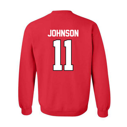 Texas Tech - NCAA Women's Volleyball : Tatum Johnson - Classic Shersey Crewneck Sweatshirt-1