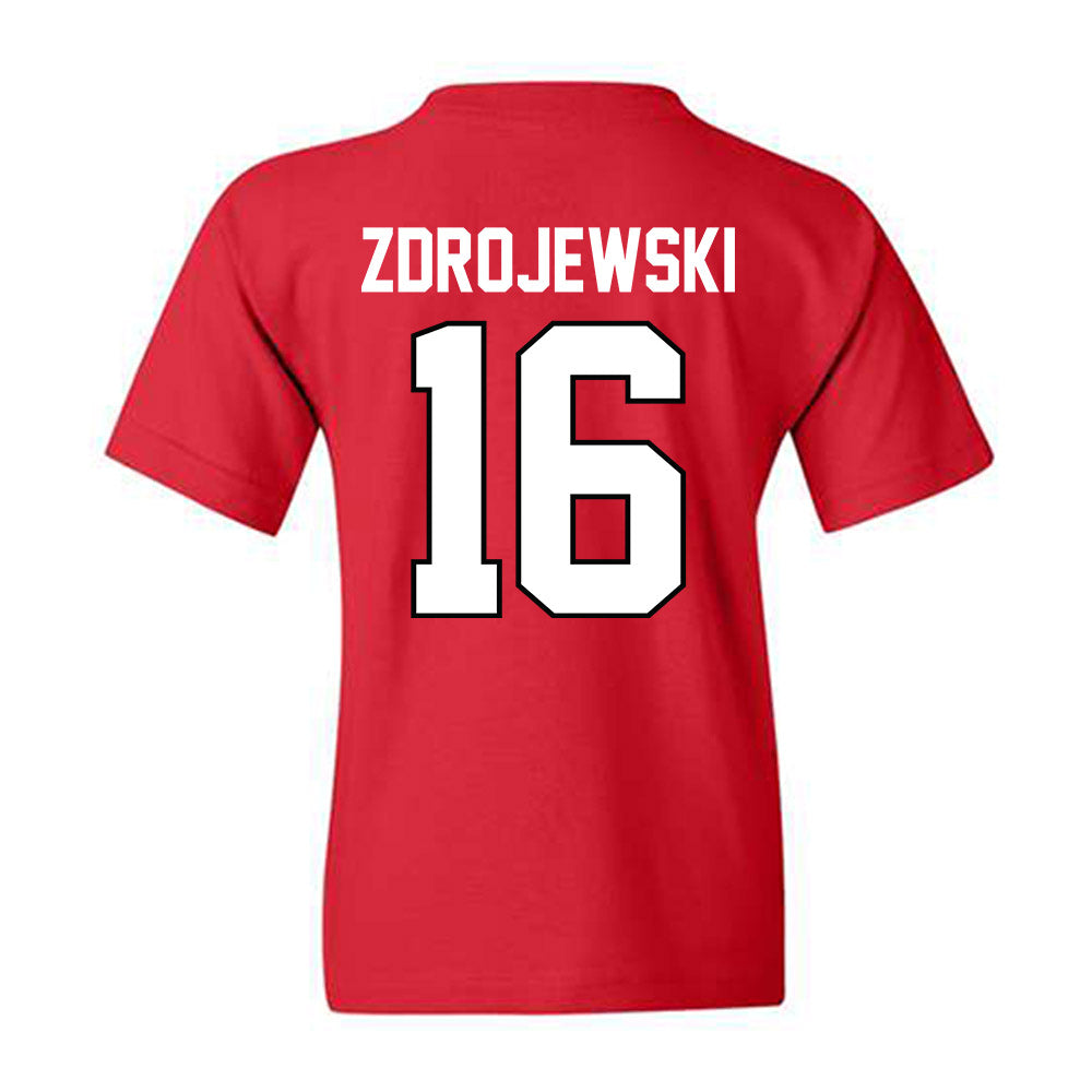 Texas Tech - NCAA Women's Soccer : Taylor Zdrojewski - Classic Shersey Youth T-Shirt-1