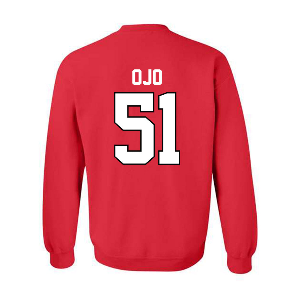 Texas Tech - NCAA Football : Felix Ojo - Classic Shersey Crewneck Sweatshirt-1