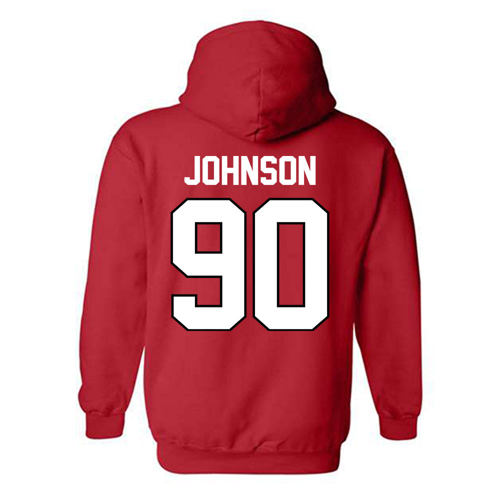 Texas Tech - NCAA Football : Ayden Johnson - Classic Shersey Hooded Sweatshirt-1