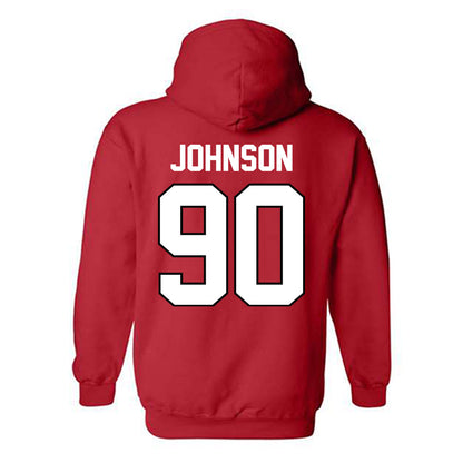 Texas Tech - NCAA Football : Ayden Johnson - Classic Shersey Hooded Sweatshirt-1