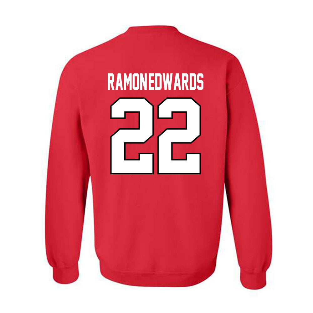 Texas Tech - NCAA Football : Marcus Ramon-Edwards - Classic Shersey Crewneck Sweatshirt-1