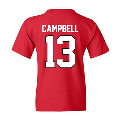 Texas Tech - NCAA Football : Chase Campbell - Classic Shersey Youth T-Shirt-1