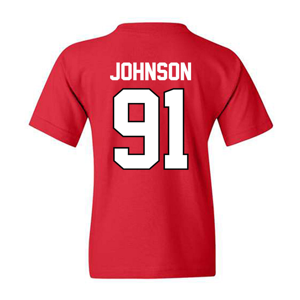 Texas Tech - NCAA Football : Krush Johnson - Classic Shersey Youth T-Shirt-1