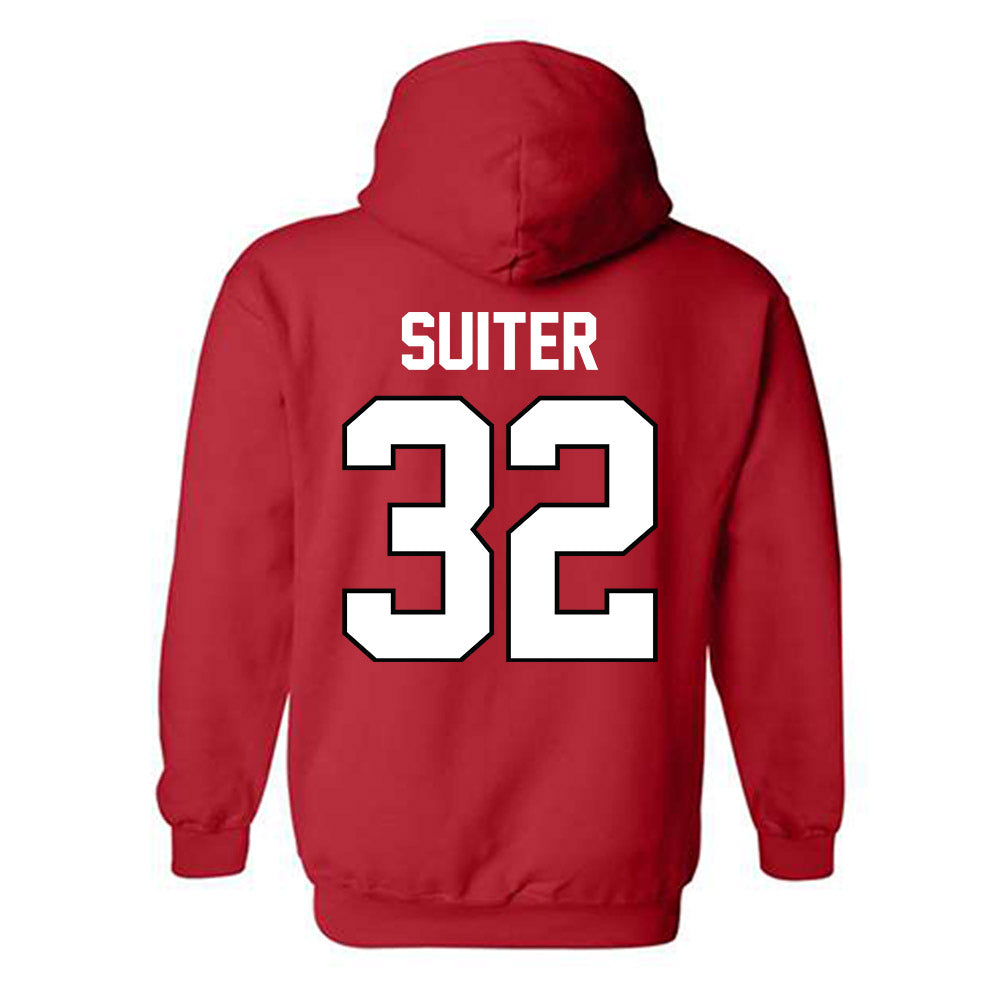 Texas Tech - NCAA Baseball : Bryce Suiter - Classic Shersey Hooded Sweatshirt-1