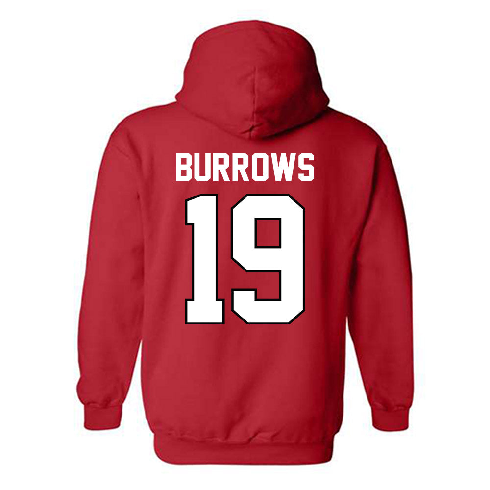Texas Tech - NCAA Women's Soccer : Jules Burrows - Classic Shersey Hooded Sweatshirt-1