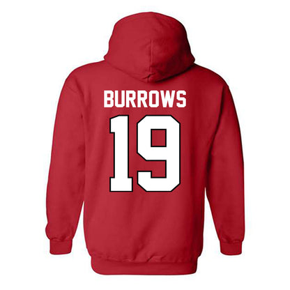 Texas Tech - NCAA Women's Soccer : Jules Burrows - Classic Shersey Hooded Sweatshirt-1