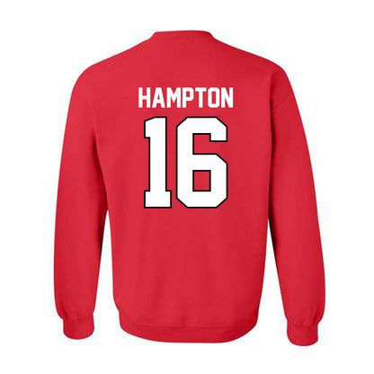 Texas Tech - NCAA Football : Ashton Hampton - Classic Shersey Crewneck Sweatshirt
