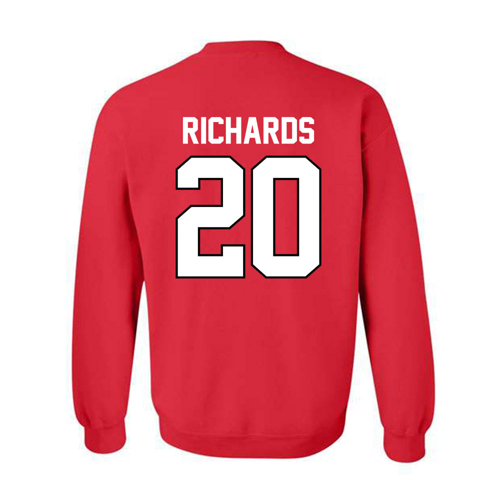 Texas Tech - NCAA Softball : Mia Richards - Classic Shersey Crewneck Sweatshirt-1