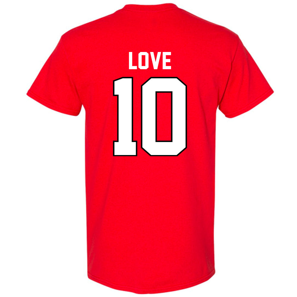 Texas Tech - NCAA Women's Basketball : Sidney Love - Classic Shersey T-Shirt-1