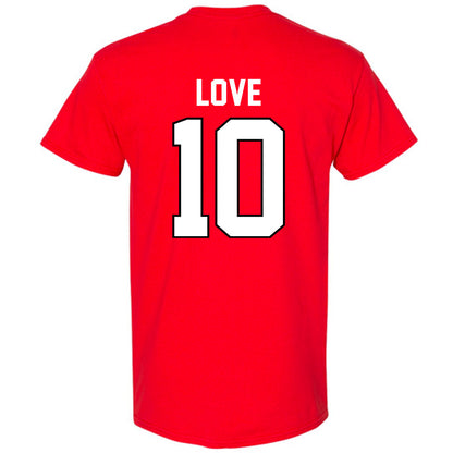 Texas Tech - NCAA Women's Basketball : Sidney Love - Classic Shersey T-Shirt-1