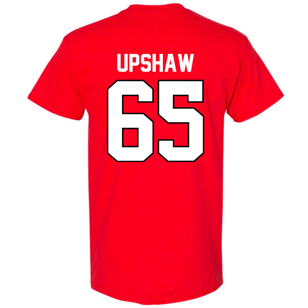 Texas Tech - NCAA Football : Danthis Upshaw - Classic Shersey T-Shirt-1