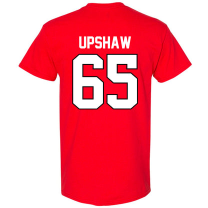 Texas Tech - NCAA Football : Danthis Upshaw - Classic Shersey T-Shirt-1