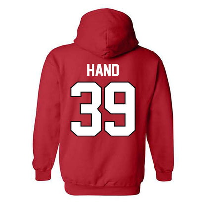 Texas Tech - NCAA Football : Jacob Hand - Classic Shersey Hooded Sweatshirt-1