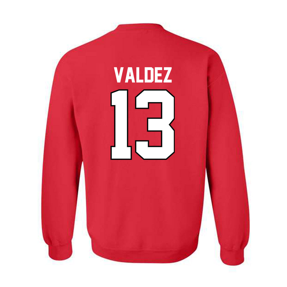 Texas Tech - NCAA Softball : Victoria Valdez - Classic Shersey Crewneck Sweatshirt-1