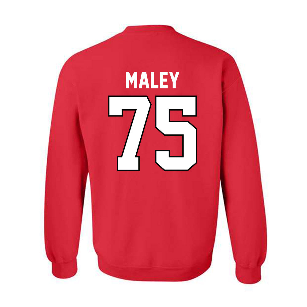 Texas Tech - NCAA Football : Garin Maley - Classic Shersey Crewneck Sweatshirt-1