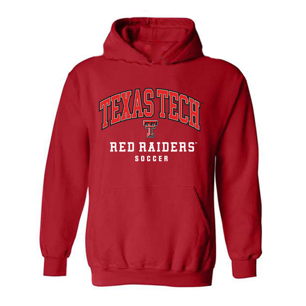 Texas Tech - NCAA Women's Soccer : Logan Pang - Classic Shersey Hooded Sweatshirt-0