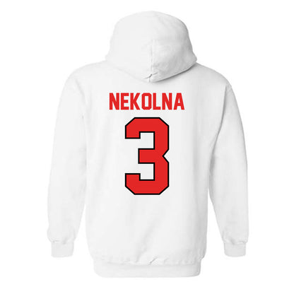 Texas Tech - NCAA Women's Basketball : Julie Nekolna - Classic Shersey Hooded Sweatshirt-1