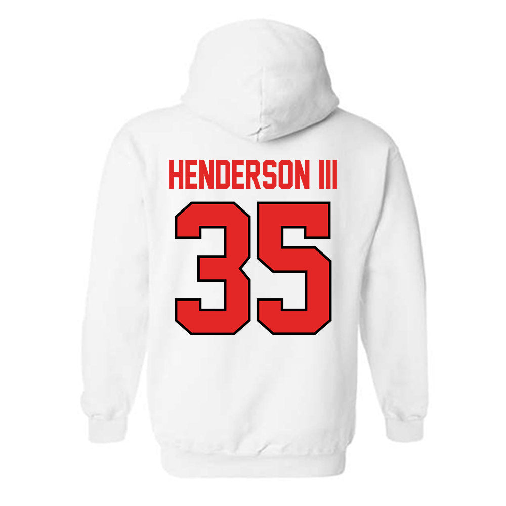 Texas Tech - NCAA Football : Michael Henderson III - Classic Shersey Hooded Sweatshirt-1
